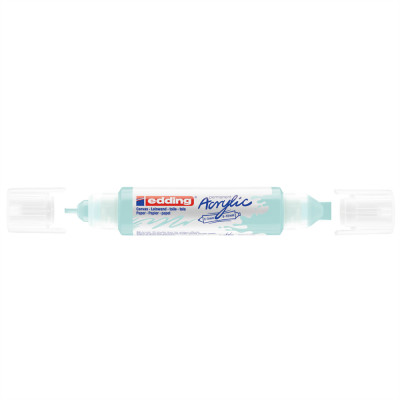 Akril marker 2-3mm, és 5-10mm, 3D kétvégű Edding 5400 pasztellkék Akril marker 2-3mm, és 5-10mm, 3D kétvégű Edding 5400 pasztellkék