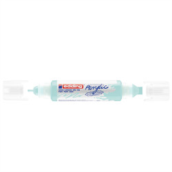 Akril marker 2-3mm, és 5-10mm, 3D kétvégű Edding 5400 pasztellkék Dekormarker EDDING