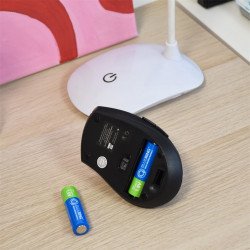 Elem AA ceruza LR6 tartós alkáli zsugorfóliás Bluering® 4db/csomag Elem, akkumulátor, töltő Bluering