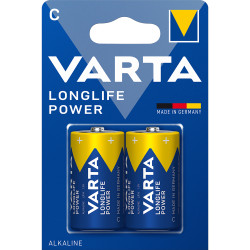 Elem C Baby LR14 Longlife Power 2 db/csomag, Varta Elem, akkumulátor, töltő Varta