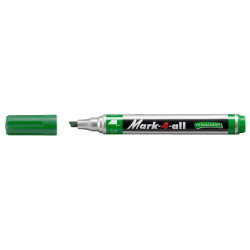 Alkoholos marker 1-4mm, vágott S Stabilo Mark-4-all 653/36 zöld Permanent marker Stabilo