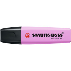 Szövegkiemelő 2-5mm, vágott hegyű, STABILO Boss original Pastel málna Szövegkiemelő Stabilo