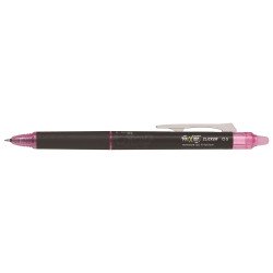 Rollertoll 0,5mm, tűhegyű törölhető nyomógombos Pilot Frixion Clicker Point, írásszín rózsaszín Rollertoll Pilot