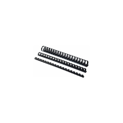 Spirál, műanyag, 22mm, 151-180lap, 50 db/doboz, Fellowes® fekete Spirál, műanyag, 22mm, 151-180lap, 50 db/doboz, Fellowes® fekete