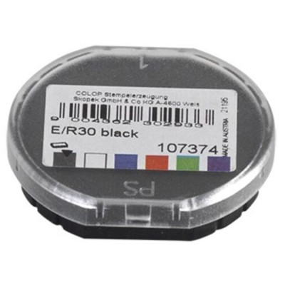 Bélyegző cserepárna, E/R30 Colop fekete Bélyegző cserepárna, E/R30 Colop fekete