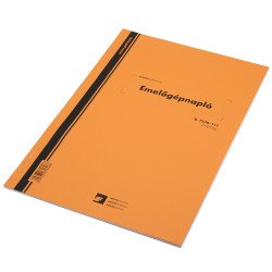 Emelőgépnapló 2+25lapos A4, álló Nyilvántartás Egyéb