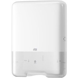 Adagoló Z és C hajtogatású kéztörlőkhöz műanyag Singlefold H3 Elevation Tork fehér_553000 Adagolók, tárolók, készülékek TORK