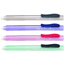 Radírceruza tolóbetétes ZE11T-C Pentel kék test Radír PENTEL