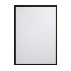 Infókeret A3, XXL csomag, 6 db/csomag, Durable Duraframe® fekete Bemutatótábla, mágneses info keret Durable