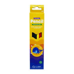 Színes ceruza készlet, hatszögletű Bluering® 6 klf. szín, Színesceruza Bluering