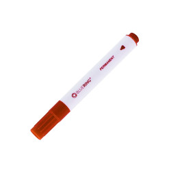 Alkoholos marker 3mm, kerek végű Bluering® piros Permanent marker Bluering