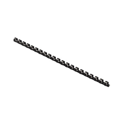 Spirál műanyag, 12mm, 56-80lap, 100 db/doboz, Fellowes® fekete Spirál műanyag, 12mm, 56-80lap, 100 db/doboz, Fellowes® fekete