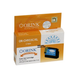 Utángyártott Hp 933XL/CN054AE tintapatron cyan ORINK Tintapatron kompatibilis Orink