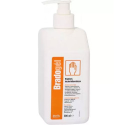 Kézfertőtlenítő pumpás 500 ml Bradogel Kézfertőtlenítő gél Bradochem