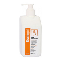 Kézfertőtlenítő pumpás 500 ml Bradogel