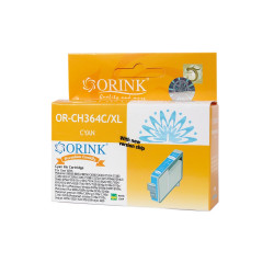 Utángyártott Hp 364XL/CB323EE tintapatron cyan ORINK Tintapatron kompatibilis Orink