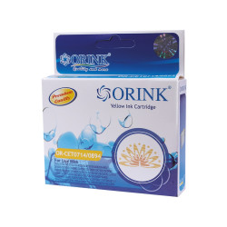 Epson T0714/T0894 tintapatron yellow ORINK Tintapatron kompatibilis Orink