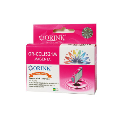 Canon CLI521 tintapatron magenta ORINK Canon CLI521 tintapatron magenta ORINK