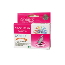 Canon CLI521 tintapatron magenta ORINK Tintapatron kompatibilis Orink