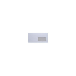 Boríték LA4 szilikonos bélésnyomott jobb ablak 45x90mm 110×220mm J28A20 Bluering® fehér Boríték Bluering