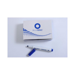 Flipchart marker rostirón vizes vágott végű 1-4mm, Bluering® kék Flipchart marker Bluering