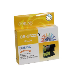 Brother LC223XL tintapatron yellow ORINK Tintapatron kompatibilis Orink