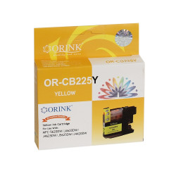 Brother LC225XL tintapatron yellow ORINK Tintapatron kompatibilis Orink