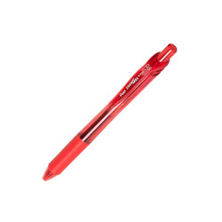 Rollertoll zselés 0,25mm, tűhegyű BLN105-BX, Pentel EnerGelX, írásszín piros Rollertoll PENTEL