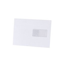 Boríték LC/5 szilikonos bélésnyomott jobb ablakos 45x90mm 162x229mm J20A60 Bluering® fehér Boríték Bluering