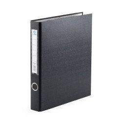 Gyűrűskönyv A4, 4,5cm, 2 gyűrűs Bluering® fekete Gyűrűskönyv Bluering