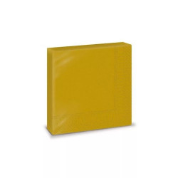 Szalvéta 2 rétegű 1/4 hajtású 33 x 33 cm 50 lap/csomag Smart Table Fato_82594200 arany Szalvéták Fato