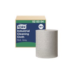 Ipari törlő 1 rétegű tekercses átmérő: 38 cm 950 lap/361 méter/tekercs 1 tekercs/karton Premium W1 Tork_520304 szürke Papírtörlők TORK