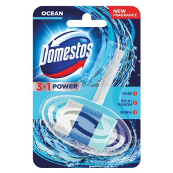 WC illatosító 35 g kosaras 3in1 Domestos Ocean Toalett tisztító, WC illatosító Domestos