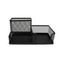 Fémhálós asztali rendező 3 rekeszes Bluering® fekete