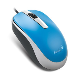 Egér optikai vezetékes DX-120 Genius kék Egér, mutatóeszköz Genius