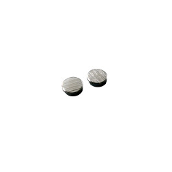 Mágnes króm 22mm HM22CR/5 Franken 10 db/csomag, ezüst Táblamágnes Franken