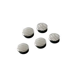 Mágnes króm 22mm HM22CR/5 Franken 10 db/csomag, ezüst Táblamágnes Franken