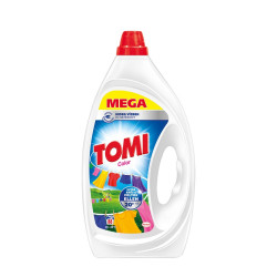 Mosógél 3,96 liter (56 mosás) színes ruhákhoz Tomi MEGA Mosóporok Tomi