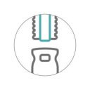 Ablakvizező tartó műanyag 35 cm TTS