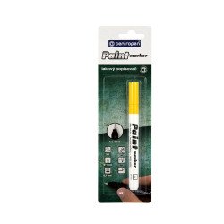 Lakkmarker 0,7mm, vékony metál hegy Centropen 9211 sárga Lakkmarker Centropen