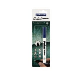 Lakkmarker 0,7mm, vékony metál hegy Centropen 9211 kék Lakkmarker Centropen