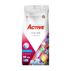 Mosópor 10 kg (130 mosás) zsákos színes ruhákhoz Active Color Mosóporok Egyéb