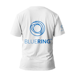 Rövid ujjú póló L fehér Munkaruha Bluering