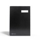 Aláírókönyv, 20lap, A4 Pagna 24192 műanyag borító fekete