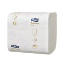 Toalettpapír 2 rétegű hajtogatott 100% cellulóz 252 lap/csomag 30 csomag/karton T3 Soft Folded Tork_114273 hófehér