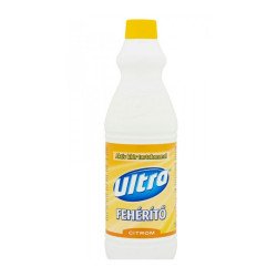 Fehérítő folyadék 1 liter Ultra fehérítő Citrom Fehérítők, folteltávolítók Ultra