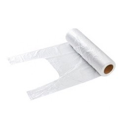 Nylon zacskó 210 x 450 mm ingvállas rollos tépős 200 db/tekercs Zacskó, tasak, táska Egyéb