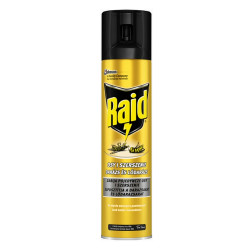Darázsirtó aeroszol 300 ml beltéri használatra Raid Repülő és mászórovarok elleni szerek Raid