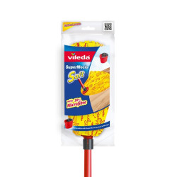Felmosó fej/gyorsfelmosó 30 % mikroszállal Vileda Soft sárga_F0035V Moppok Vileda háztartási