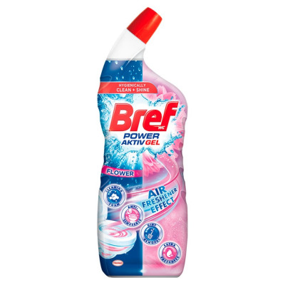 WC tisztító gél 700 ml Bref Power Aktiv Flower